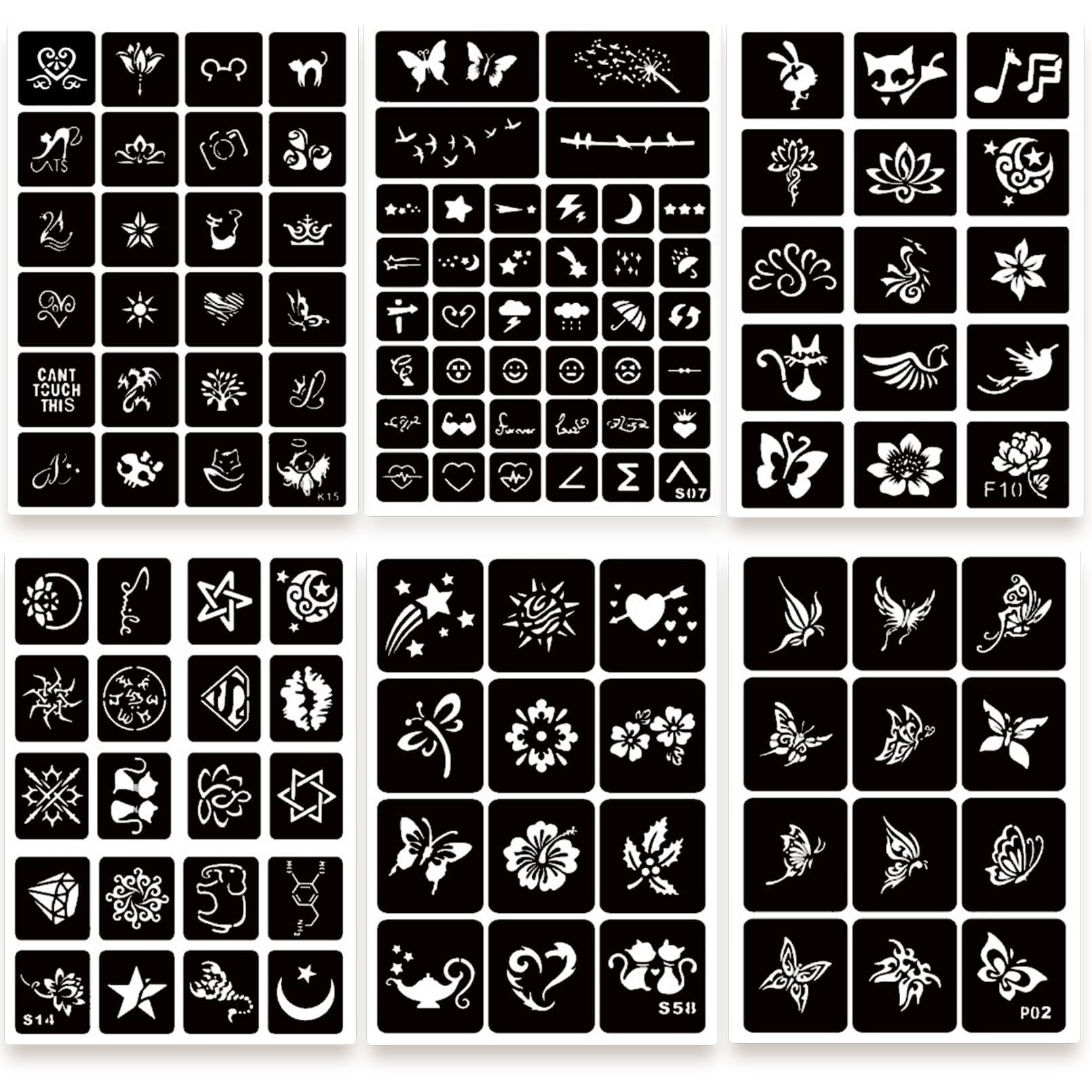 ChurlChurl: hojas adhesivas A4 para tatuajes; uso fácil y resultados limpios.