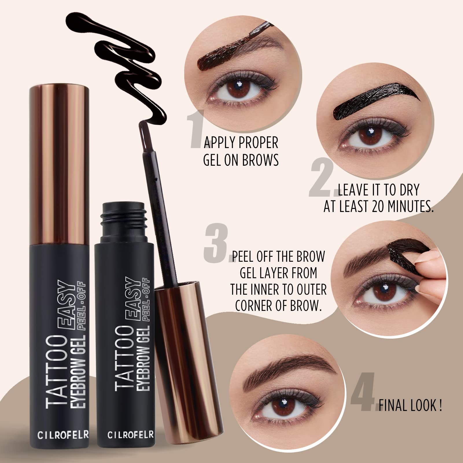Cilrofelr Tattoo Cejas: ideal para citas y eventos