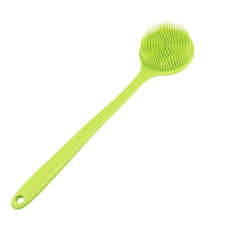 Cepillo Cinlitek con mango largo para espalda y uso cómodo en la ducha.