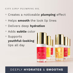 City Beauty City Lips, ingredientes ácido hialuronico; aporta volumen suave y mejora el contorno.