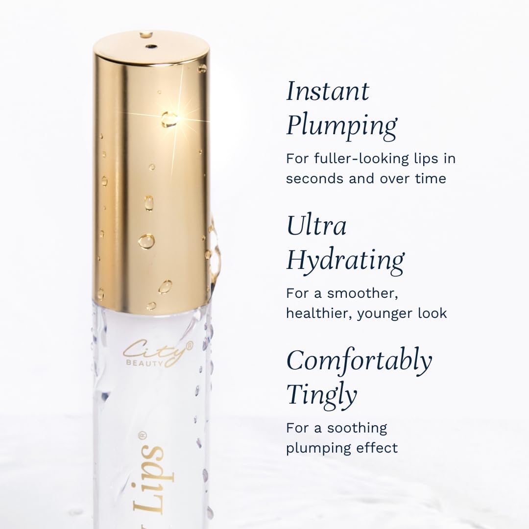 City Lips Nude York efecto voluminoso inmediato para labios más llenos.