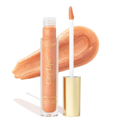 City Lips Nude York en envase, preparado para uso diario y brillo intenso.
