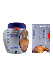 Clairmen crema aclaradora 500ml, empaque elegante para uso diario.