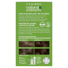 Clairol Natural Instincts kit de aplicación facilita el teñido sin esfuerzo.