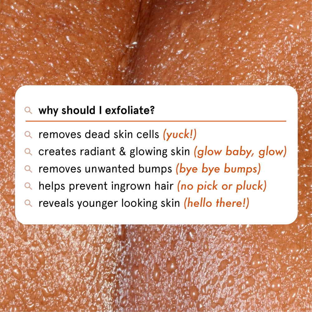 Cleanlogic exfoliante-cuerpo-algodon-organico sensación de limpieza profunda tras la ducha.