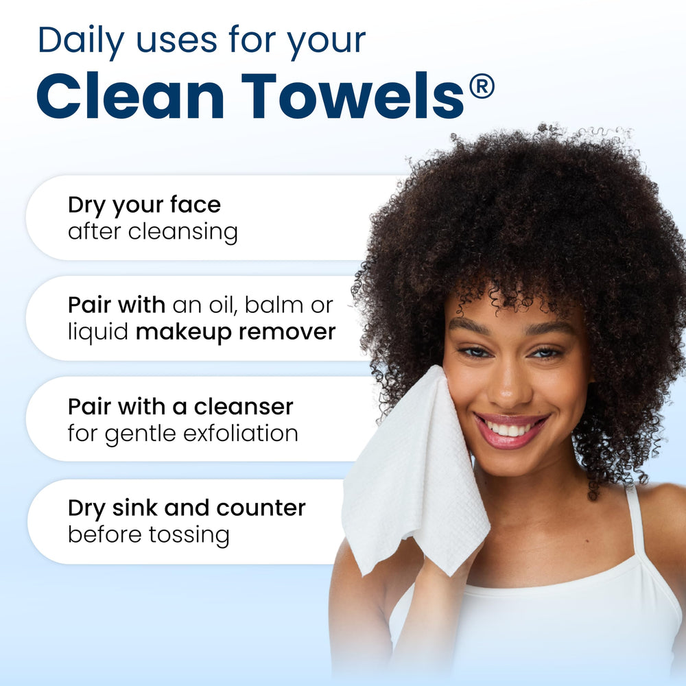 CLEAN SKIN CLUB Clean Towels XL, higiene rápida en cualquier lugar