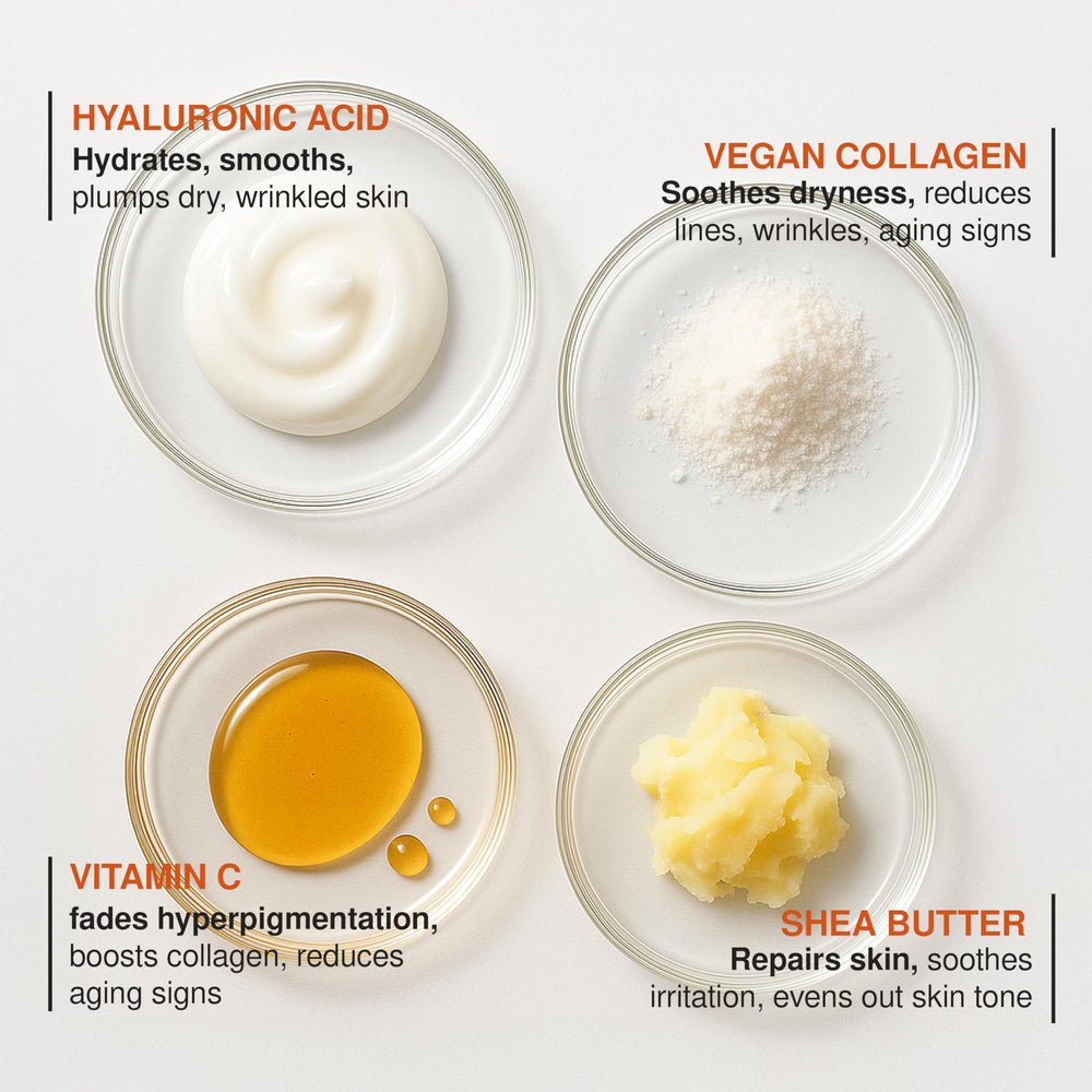 Clear Visage: aplicación en rostro para rutina diaria de cuidado.