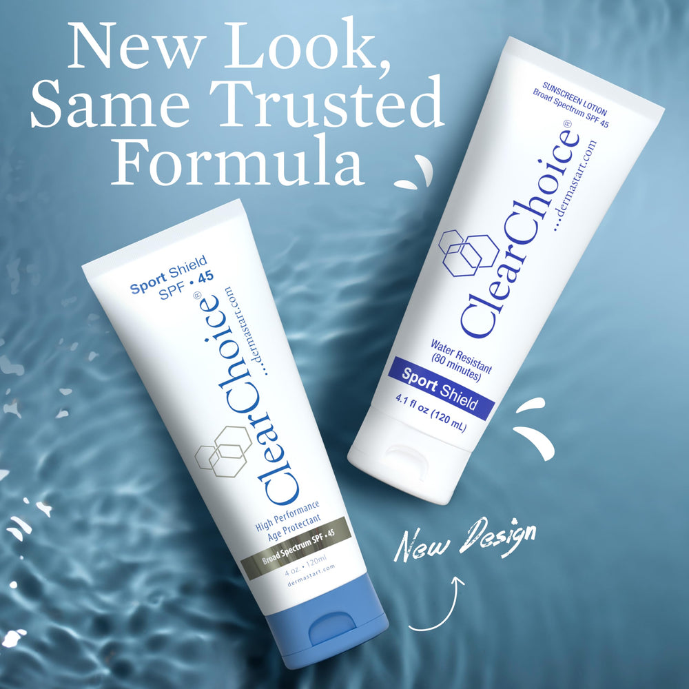 Textura ligera de ClearChoice protege sin sensación grasa.