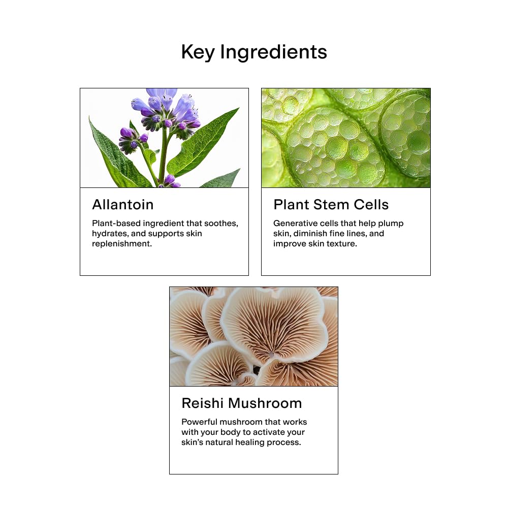 CLEARSTEM CellRenew: aplica 2-3 bombas para rostro y cuello.