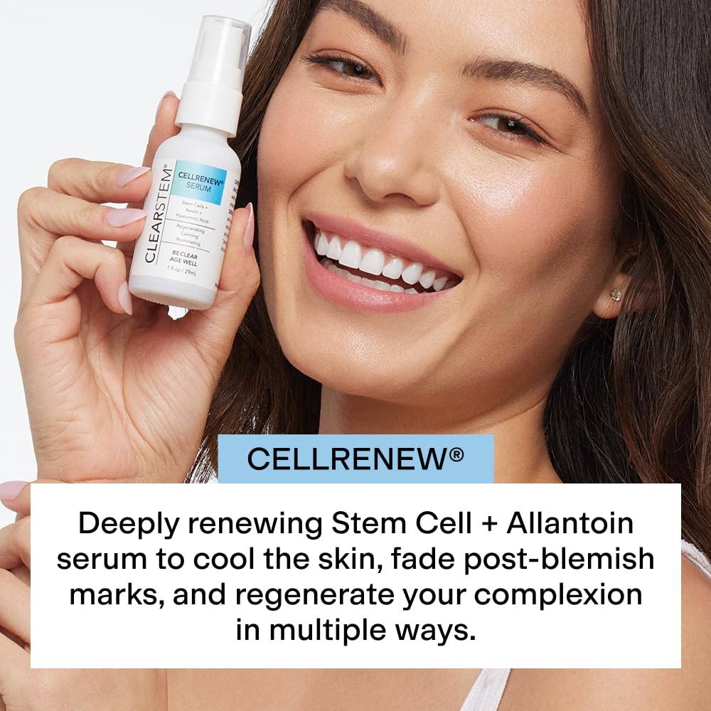CLEARSTEM CellRenew: textura suave del suero para uso diario.