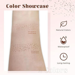 CLERVUN Freckle Stamp aplicación rápida sin pinceles ni técnicas.