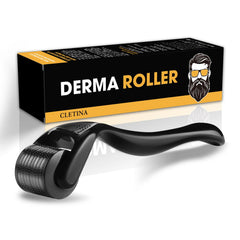 CLETINA 540 Titanium Derma Roller en caja para almacenamiento seguro