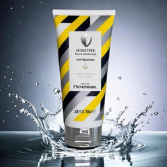 Cleverman Sensitive: mezcla triple de aceites para nutrición de piel y vello.