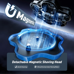 Clforczh IPX6 impermeable para uso mojado o seco en la ducha.
