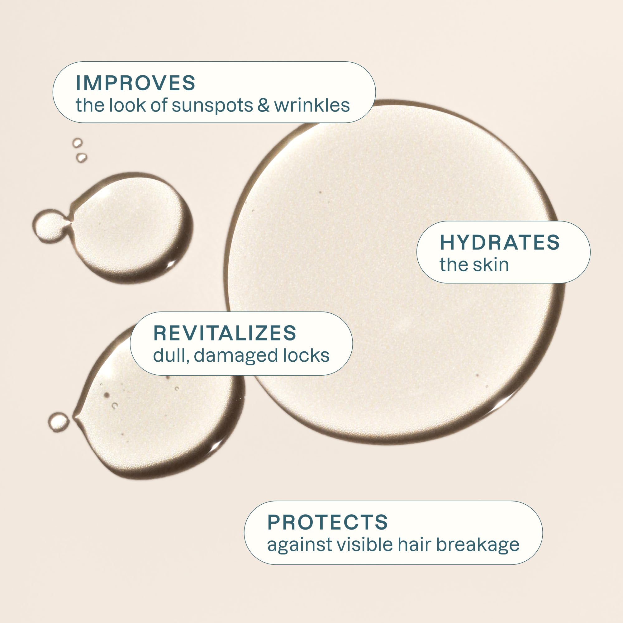 Aplicación de aceite de argán Cliganic en cabello para brillo suave