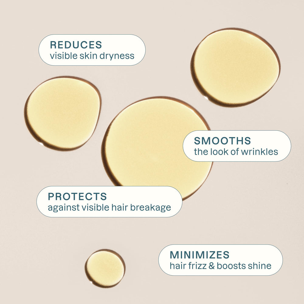 Cliganic Jojoba prensado en frío: brillo y suavidad para el cabello.
