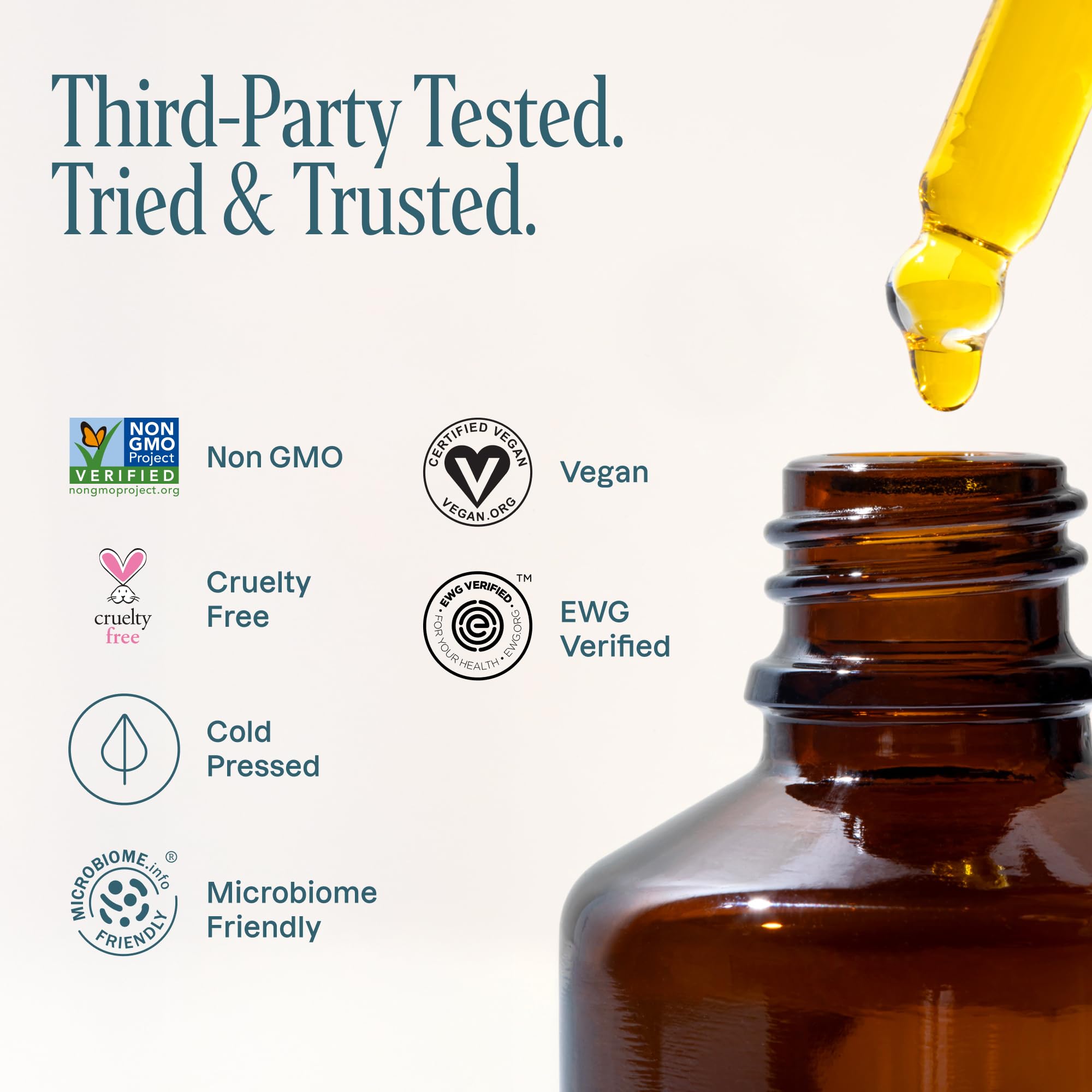 Cliganic Aceite de Jojoba, ingrediente único, sin aditivos para piel sensible.