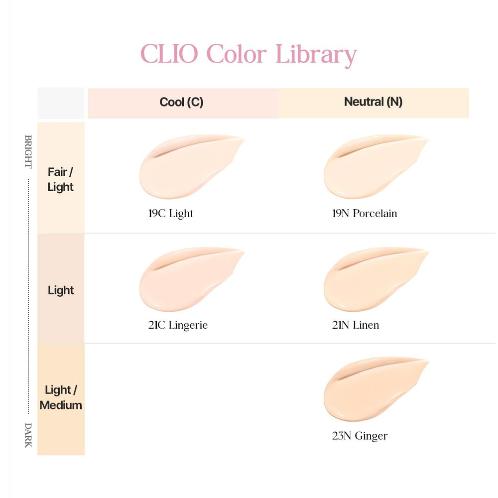 CLIO PROFESSIONAL Kill Cover Mesh Glow acabado luminoso sin sensación pesada
