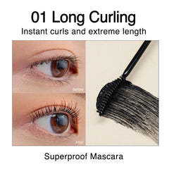 CLIO Kill Lash Superproof Mascara logra mayor longitud y definición para un look diario.