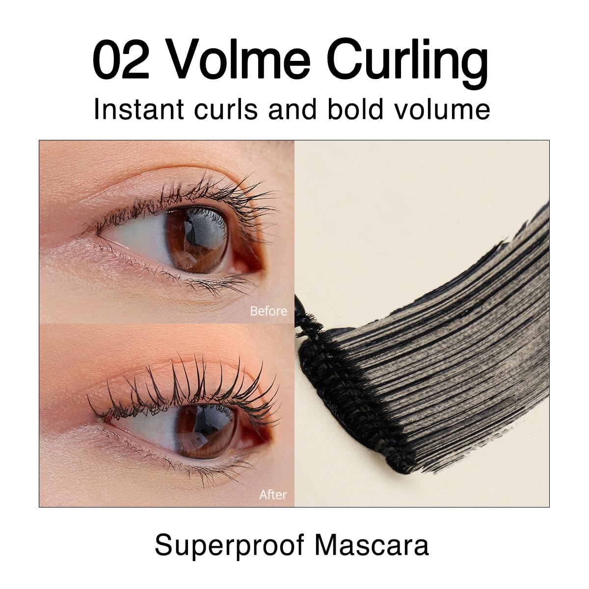 Pestañas con volumen natural gracias a CLIO Kill Lash Superproof Mascara