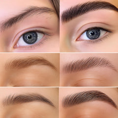 CLIONE PRIME aplicador cejas curvadas: definición suave para un look natural.