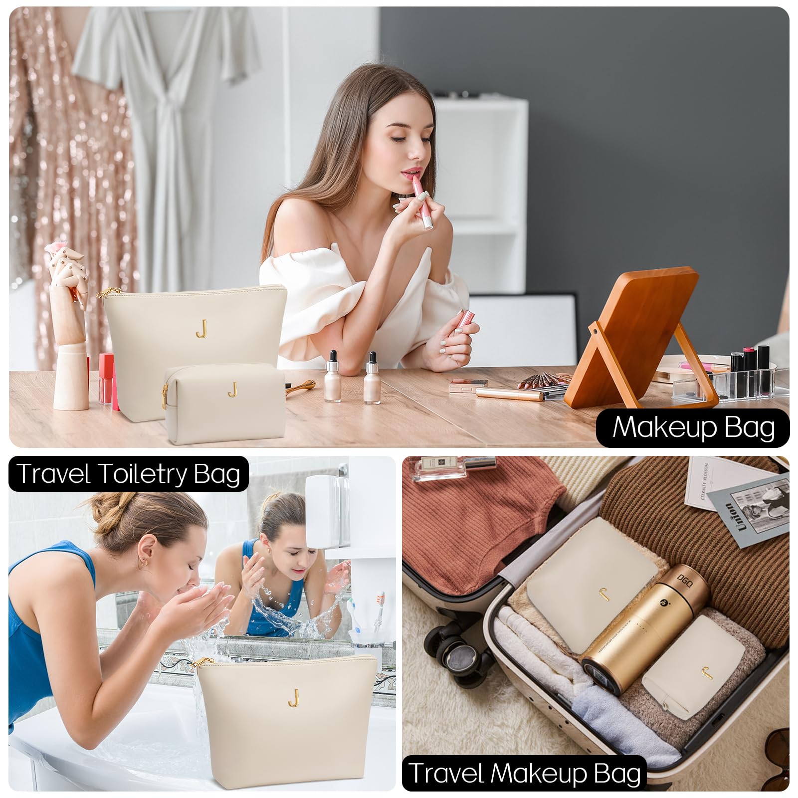 CLOUDWINGS neceser de viaje compacto para bolso o maleta
