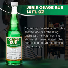 Textura brillante del Jeris Osage Rub al peinado.