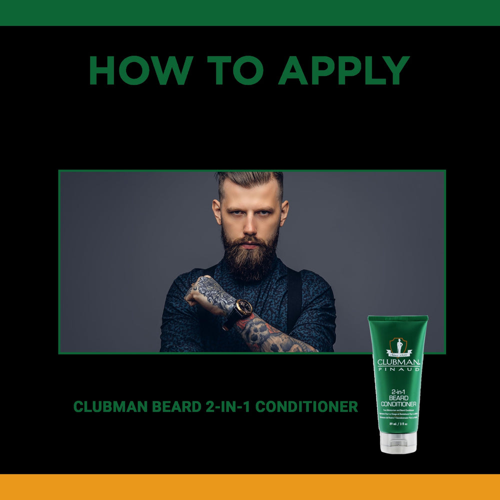 Uso diario con Clubman Pinaud; cuida la piel y la barba sin irritación.