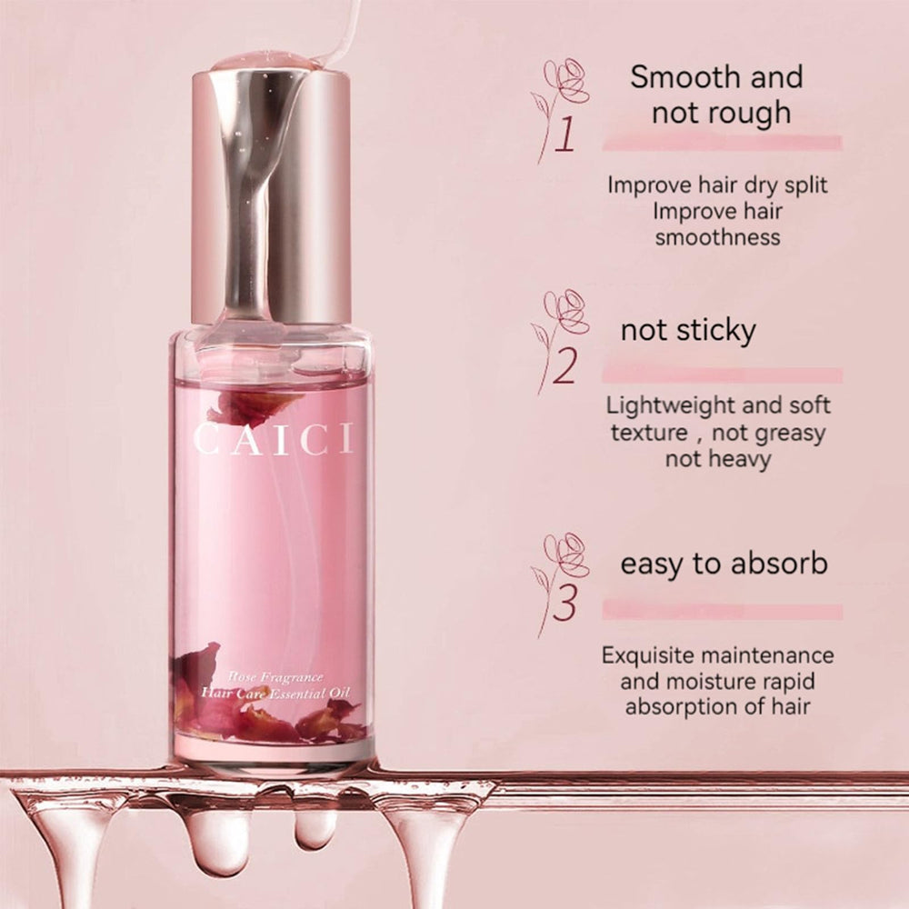 CLY AMS Aceite perfumado para cabello – aplicación suave que aporta brillo y sedosidad