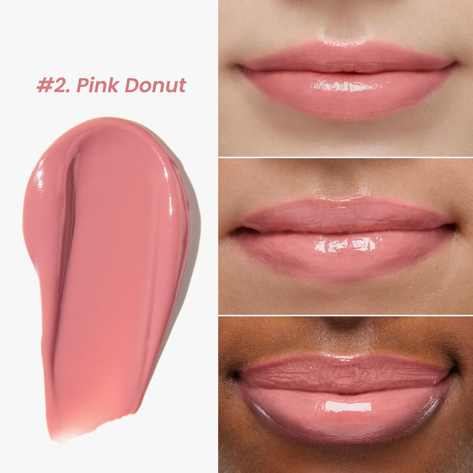 Brillo duradero y labios hidratados hasta 12 horas con Lipcerin.