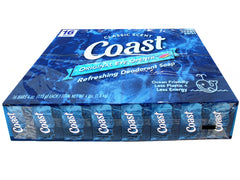 Coast barra desodorante 4 oz detalle espuma: limpieza suave para la piel
