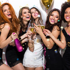 Conjunto de 24 diademas COCIDE, colores variados para looks festivos.