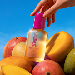 Coco & Eve Aceite corporal acelerador de bronceado, proteccion-spf20, bronceado seguro UVA/UVB.