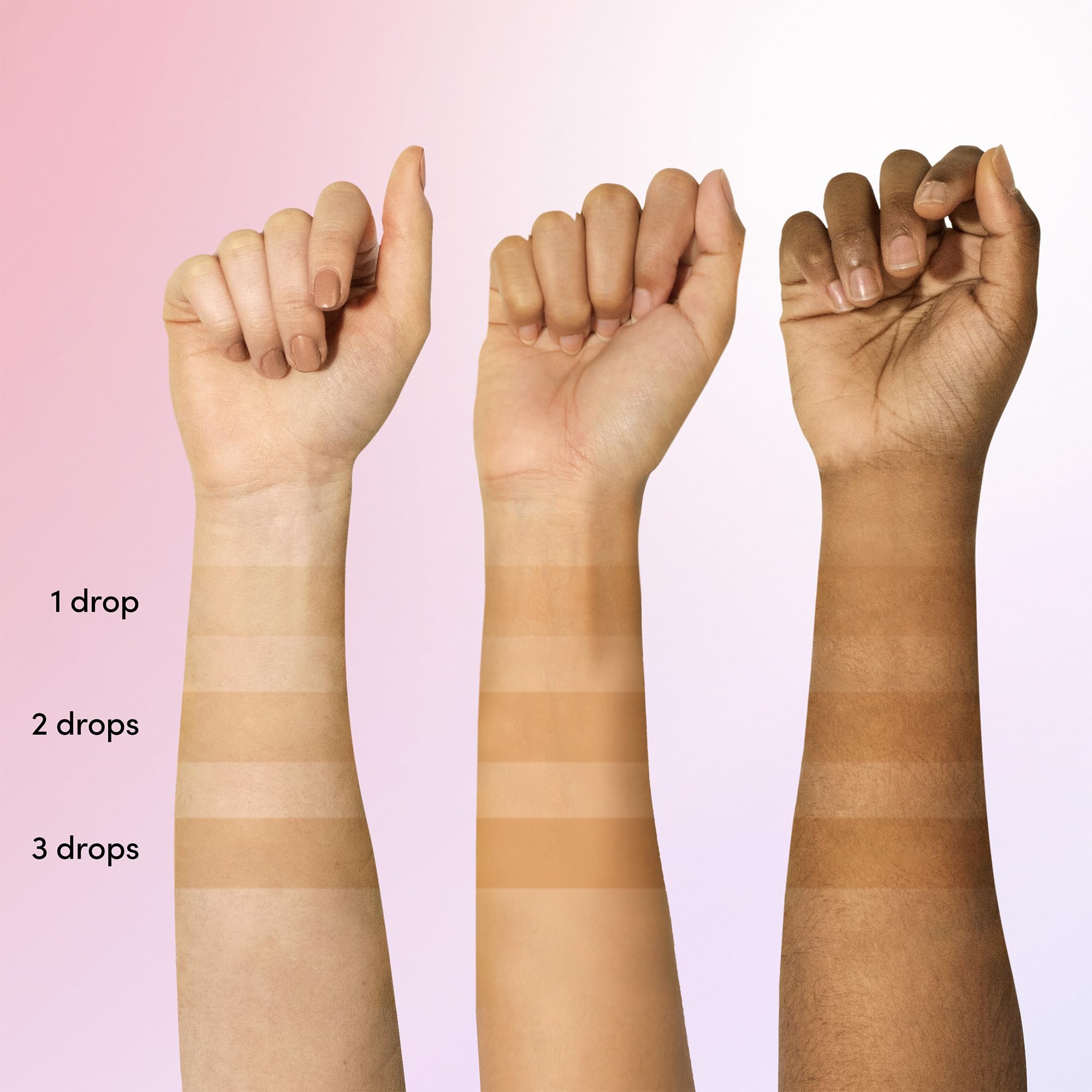 Coco & Eve Sunny Honey Drops tono medio para bronceado suave.