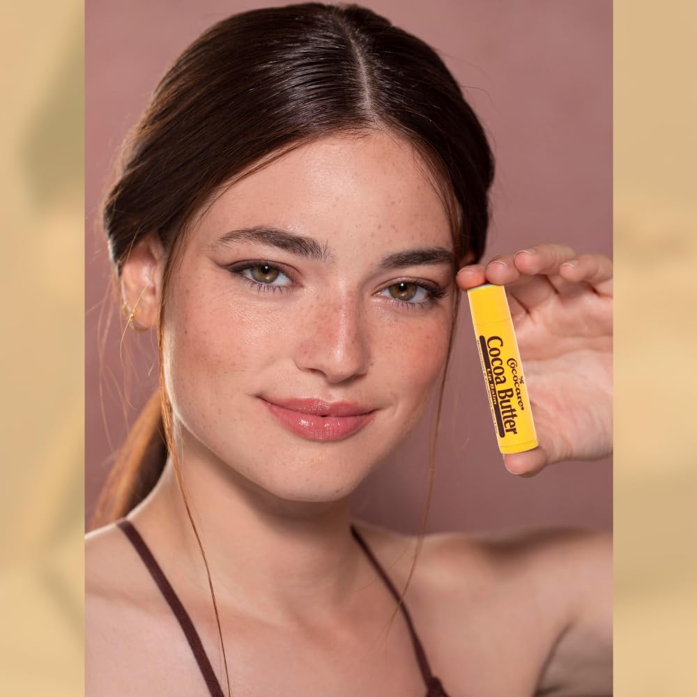 COCOCARE Cocoa Butter Lip Balm silky-texture for effortless lip care.