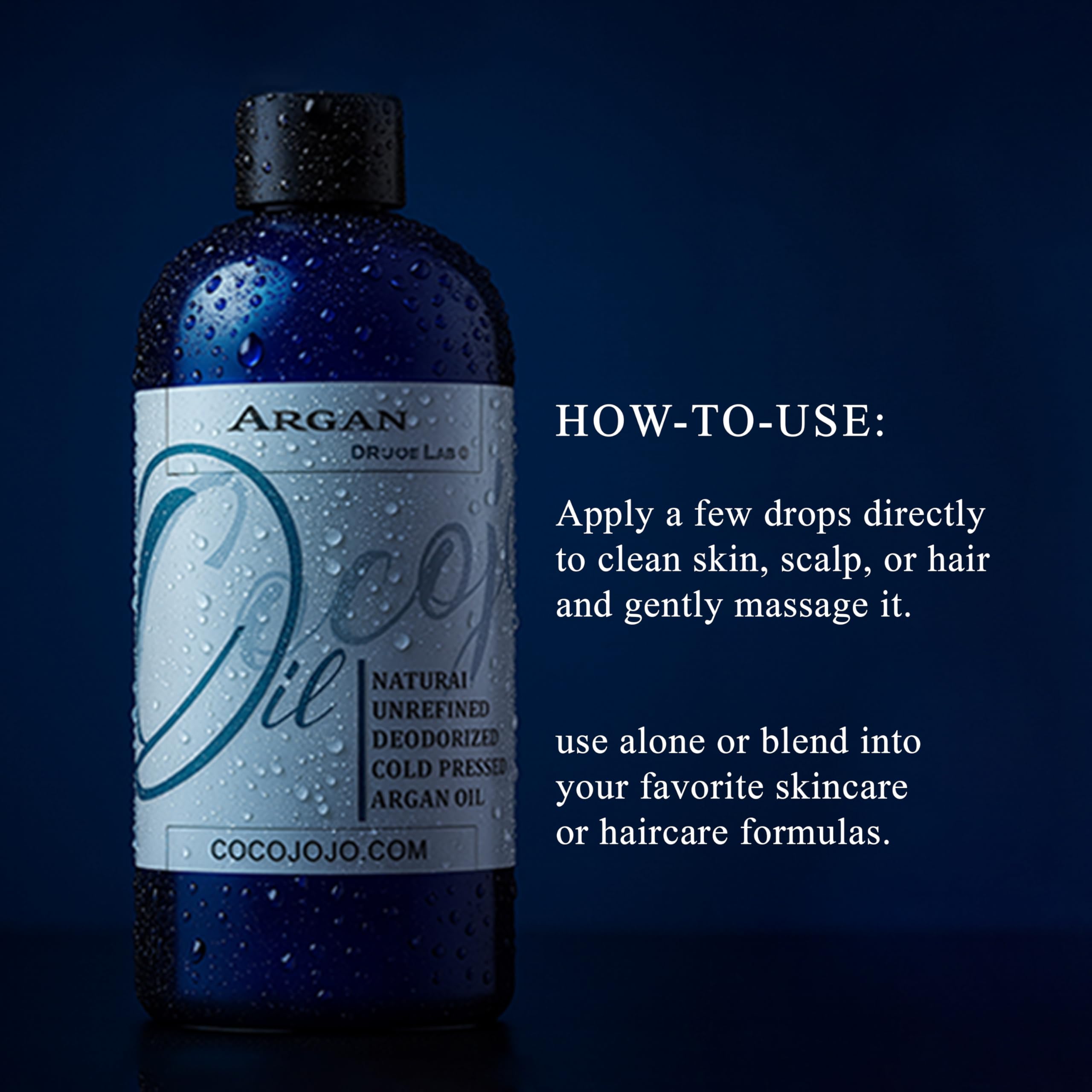 Aceite Cocojojo de argán con antioxidantes y nutrientes.
