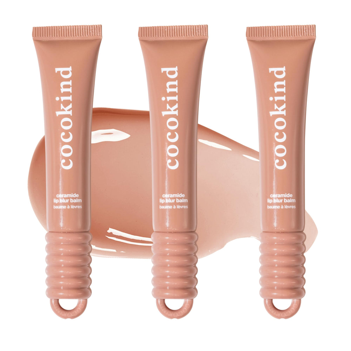 Cocokind baume-lèvres ceramide non parfumé offre hydratation douce pour lèvres sensibles.