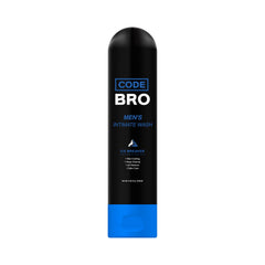 Code Bro Ice Breaker: botella en mano, higiene íntima cómoda para uso diario.