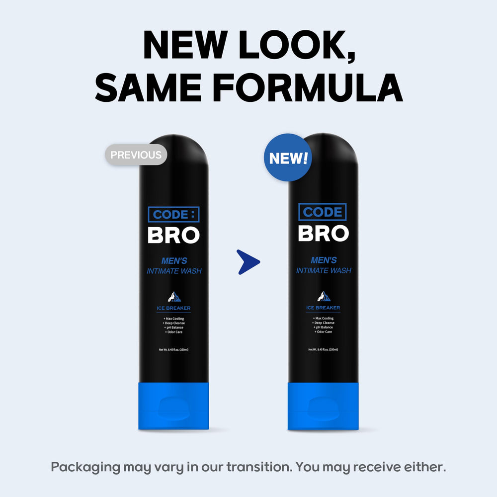 Presentación de Code Bro Ice Breaker 250 ml para viajes diarios.