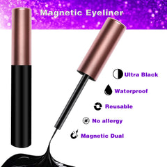 Coiffure Extensions CE delineador magnético anti manchas para delineado seguro.