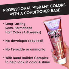 Color Lux Direct Vibes complejo fortalecedor de enlaces mantiene el cabello suave