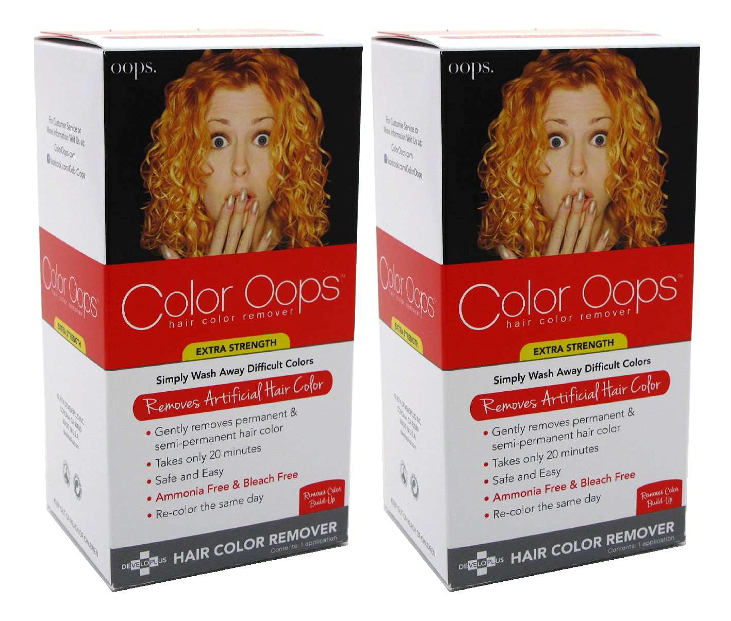 Color Oops remover-color extra-fortaleza: resultados visibles sin dañar el cabello.