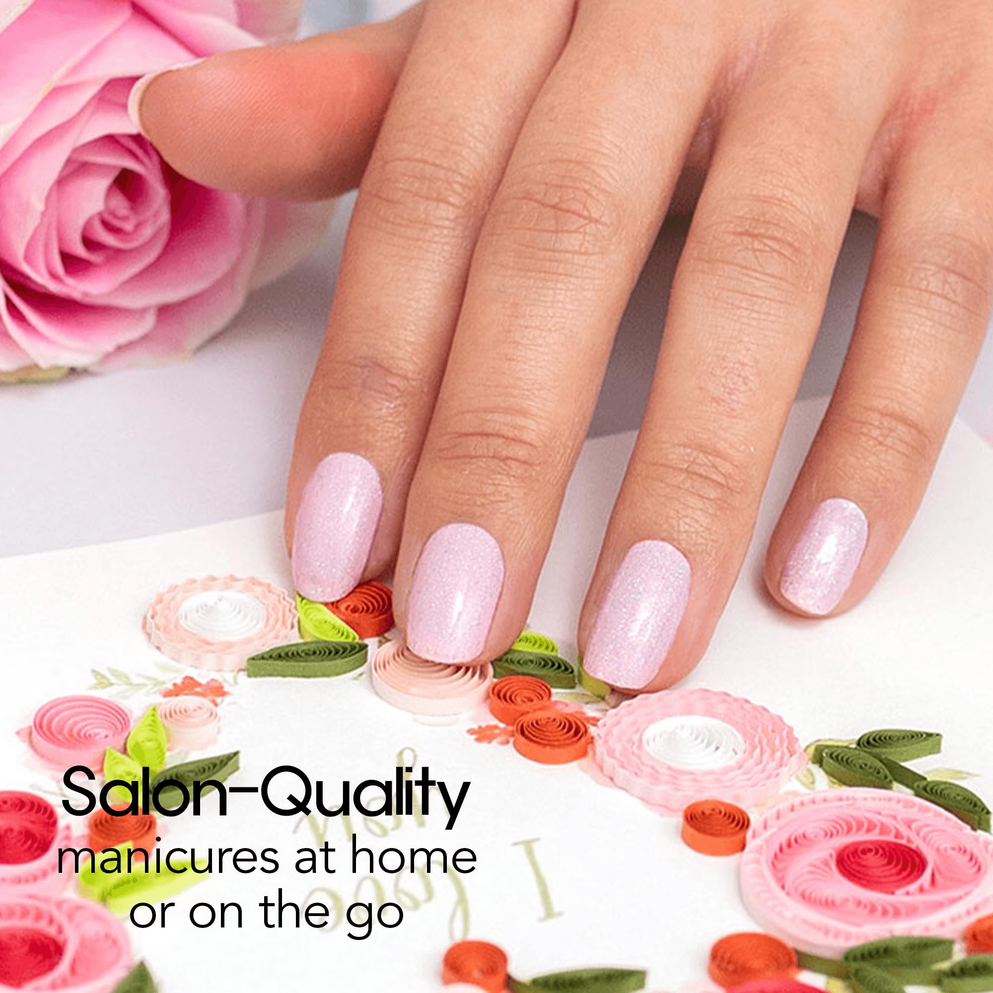 Color Street Blushing en Flushing brillo fino para destellos