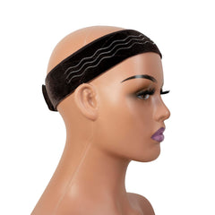Coloryoung banda grip para pelucas en terciopelo, ajuste cómodo que mantiene el cabello en su lugar.