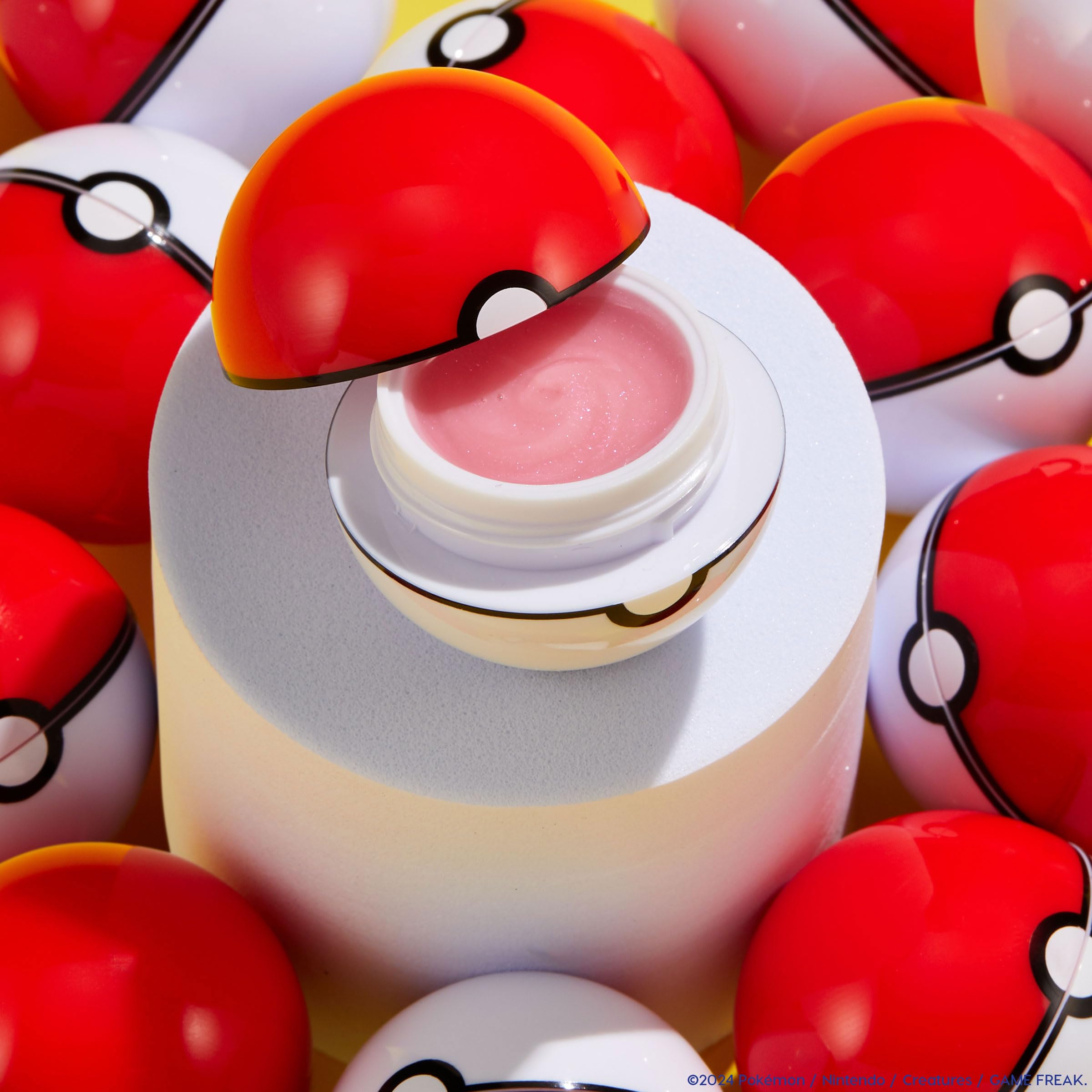 ColourPop Pokémon Lip Mask berry applying demonstrates easy leave-on use.
