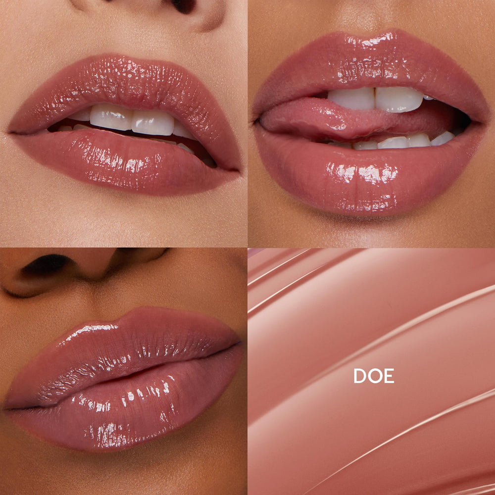 ColourPop So Juicy Plumping Lip Gloss Balm packaging highlights a travel-friendly tube.