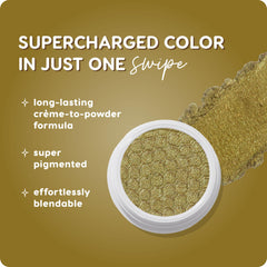ColourPop Super Shock Shadow Moonwalk textura bouncy, facilita mezclar y difuminar