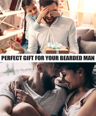 Champú para barba Comfy Mate limpia y deja la barba fresca.