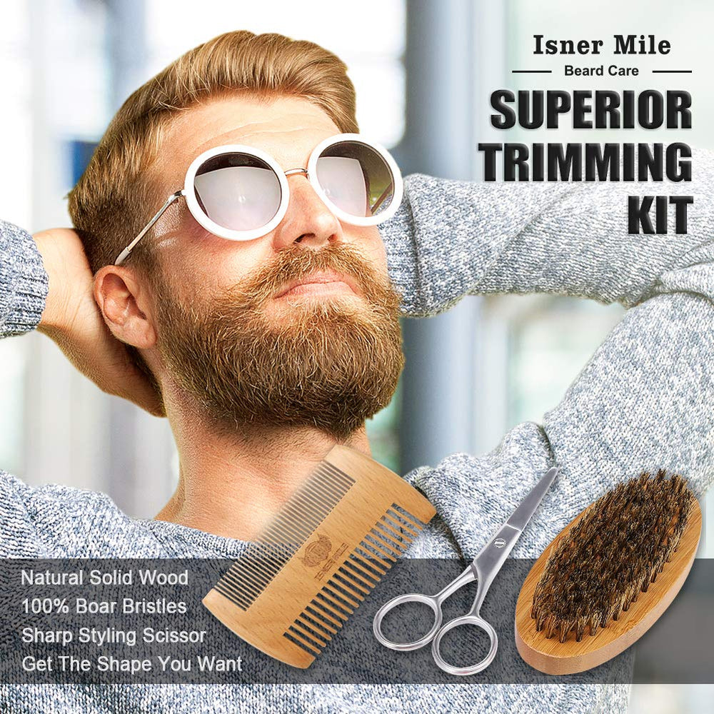 Tijeras para barba Comfy Mate permite recortes precisos.