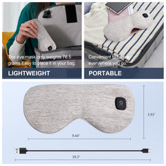 COMFYTHERA alimentación USB 5V: compatible con cargadores y baterías para viajar.